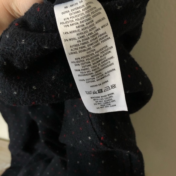 Anthropologie Dotted Tweed Overalls - Picture 5 of 8